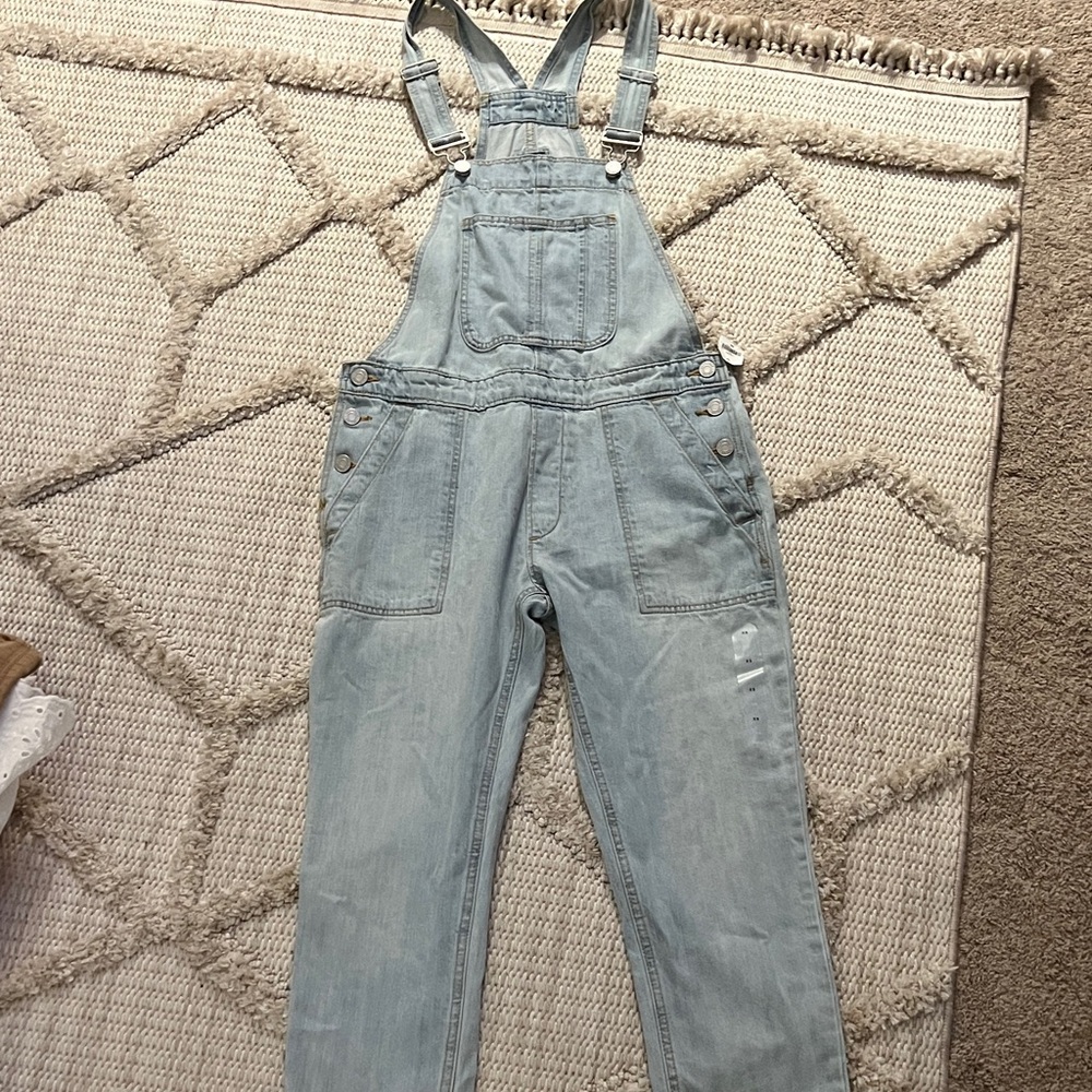 GAP Light Blue Denim Jumpsuit